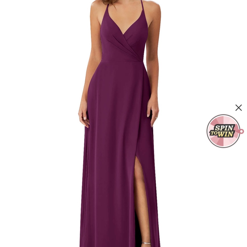 Azazie Bridesmaids dress Raspberry